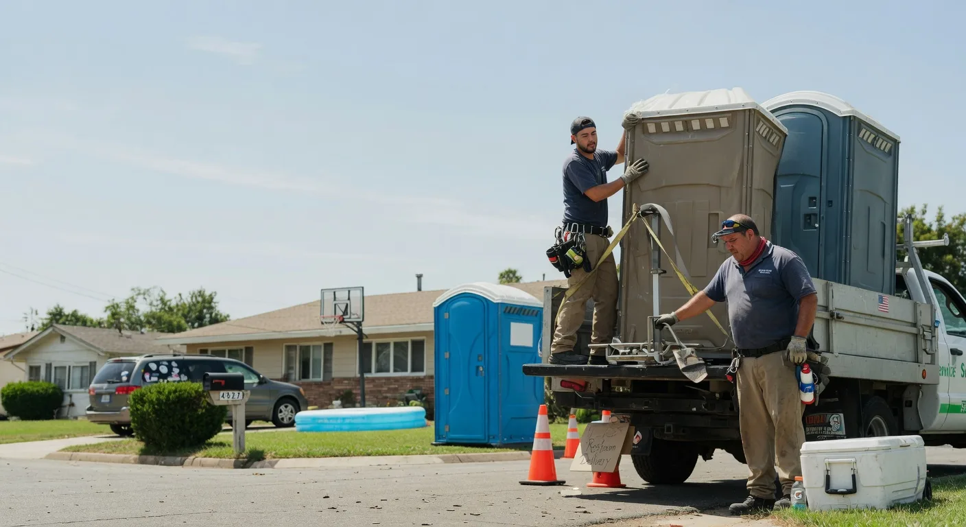 Porta Potty Rental in Represa, CA near me