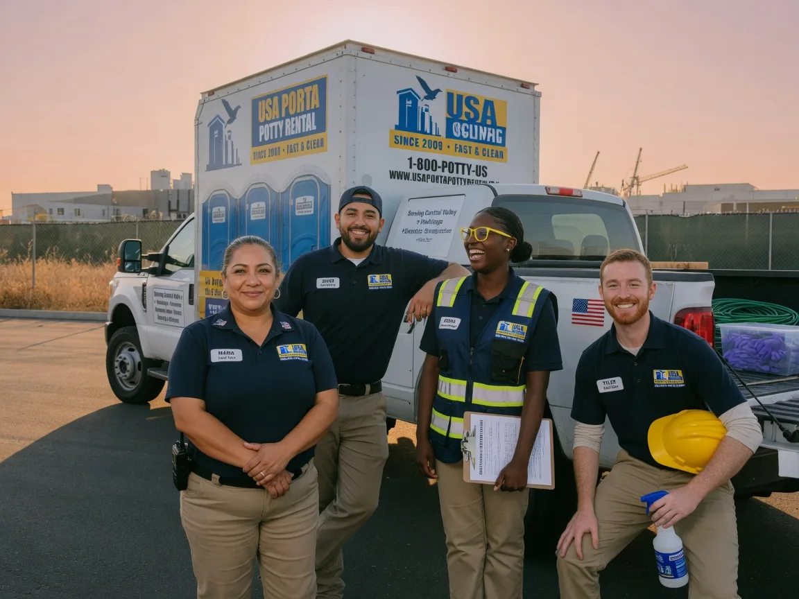 Portable Toilet Rental company in Represa, CA